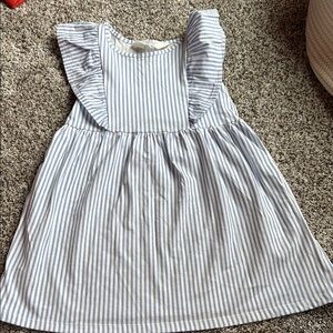 H&M Kids Dress with Blue and White Stripes